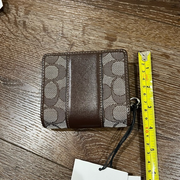 NWT coach warren fanny pack belt bag brown with wallet, 2 total - Picture 12 of 16